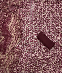 Classy Glace Cotton Suit Set - Yanchi