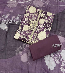 Classy Glace Cotton Suit Set - Yanchi