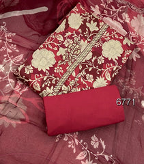Classy Glace Cotton Suit Set - Yanchi