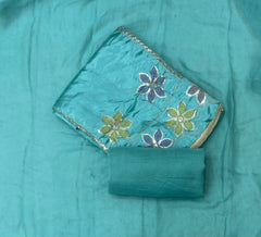 Classy Glass Organza Suit Set - Yanchi