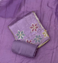 Classy Glass Organza Suit Set - Yanchi