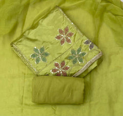 Classy Glass Organza Suit Set - Yanchi