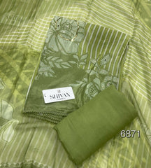 Classy Glass Organza Suit Set - Yanchi