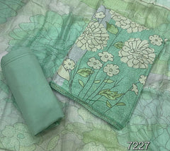 Classy Glass Organza Suit Set - Yanchi