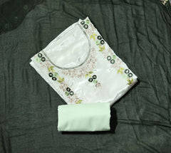 Classy Glass Organza with Heavy Thread Work - Yanchi
