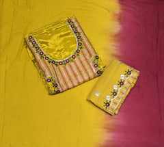 Classy Glass Organza with Heavy Thread Work - Yanchi