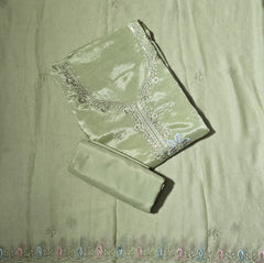 Classy Glass Organza with Heavy Thread Work - Yanchi