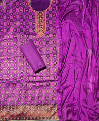 Classy Netra Banarsi Silk Suit Set - Yanchi