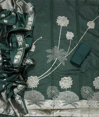 Classy Organza Banarsi Silk Suit Set - Yanchi