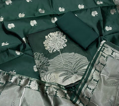 Classy Organza Banarsi Silk Suit Set - Yanchi