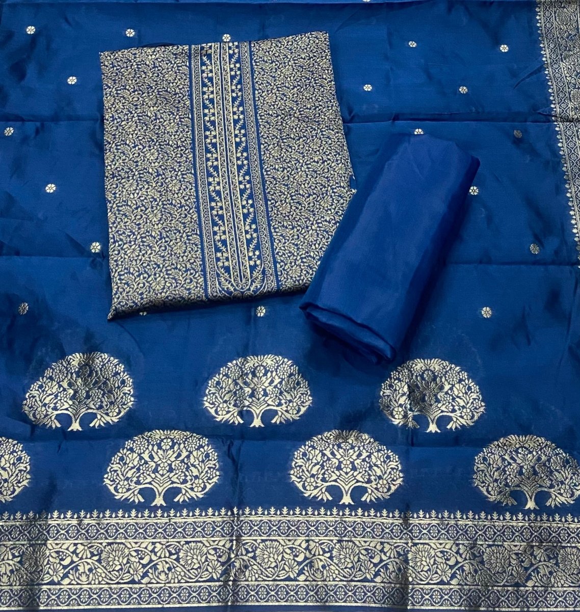 Classy Organza Banarsi Silk Suit Set - Yanchi