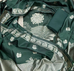 Classy Organza Banarsi Silk Suit Set - Yanchi