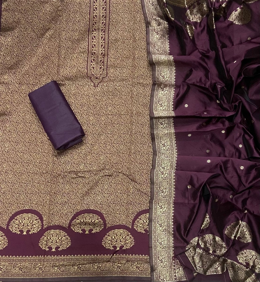 Classy Organza Banarsi Silk Suit Set - Yanchi