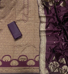 Classy Organza Banarsi Silk Suit Set - Yanchi