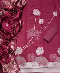 Classy Organza Banarsi Silk Suit Set - Yanchi