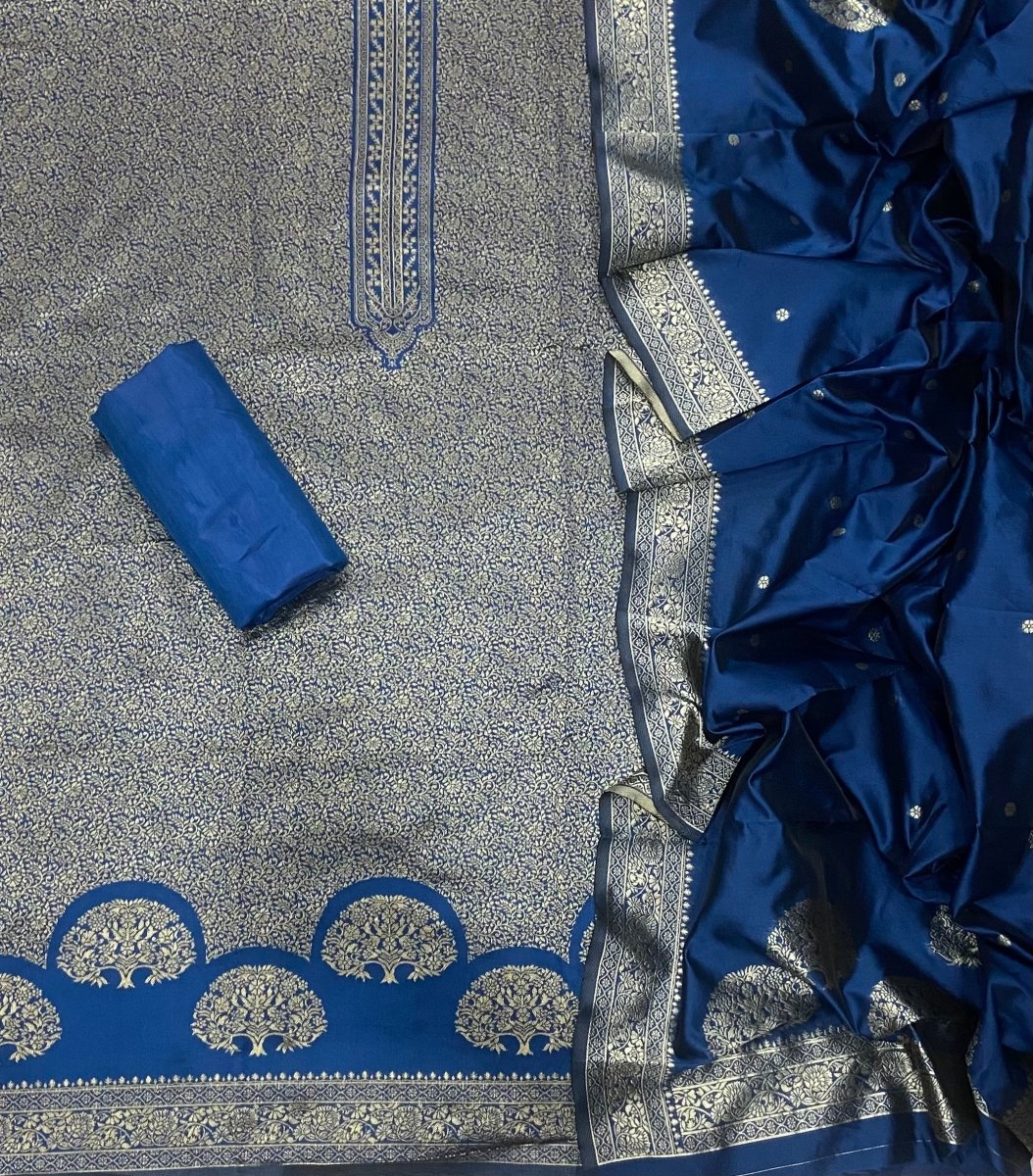 Classy Organza Banarsi Silk Suit Set - Yanchi
