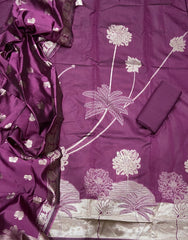 Classy Organza Banarsi Silk Suit Set - Yanchi