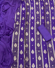 Classy Organza Banarsi Suit Set - Yanchi