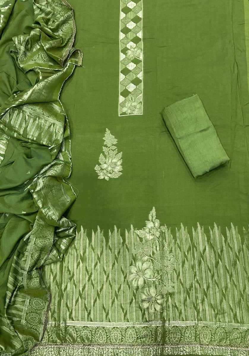 Classy Organza Banarsi Suit Set - Yanchi