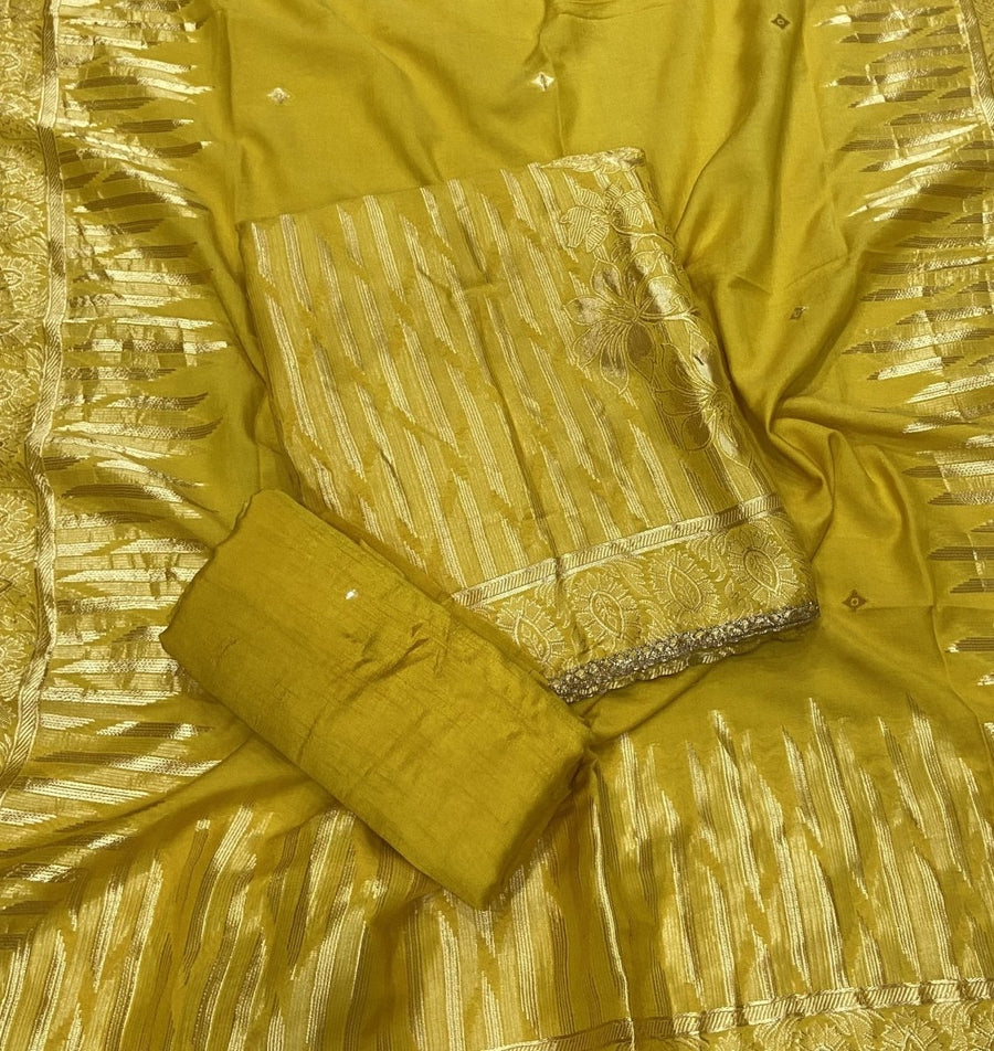 Classy Organza Banarsi Suit Set - Yanchi