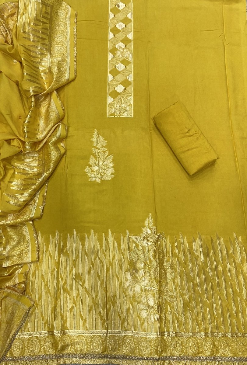 Classy Organza Banarsi Suit Set - Yanchi