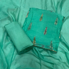 Classy Organza Banarsi Suit Set - Yanchi