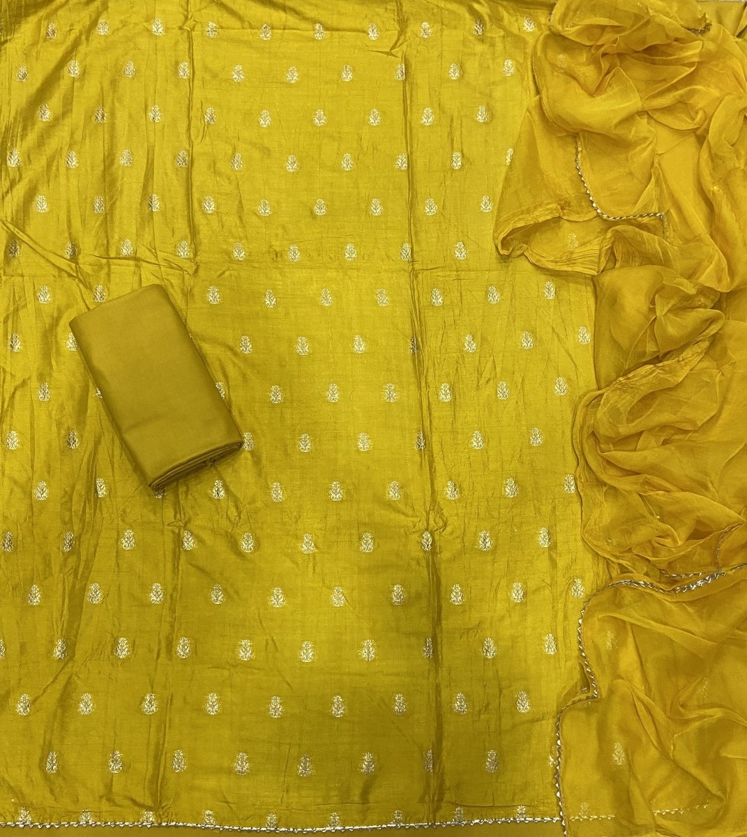 Classy Organza Banarsi Suit Set - Yanchi
