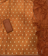 Classy Organza Banarsi Suit Set - Yanchi