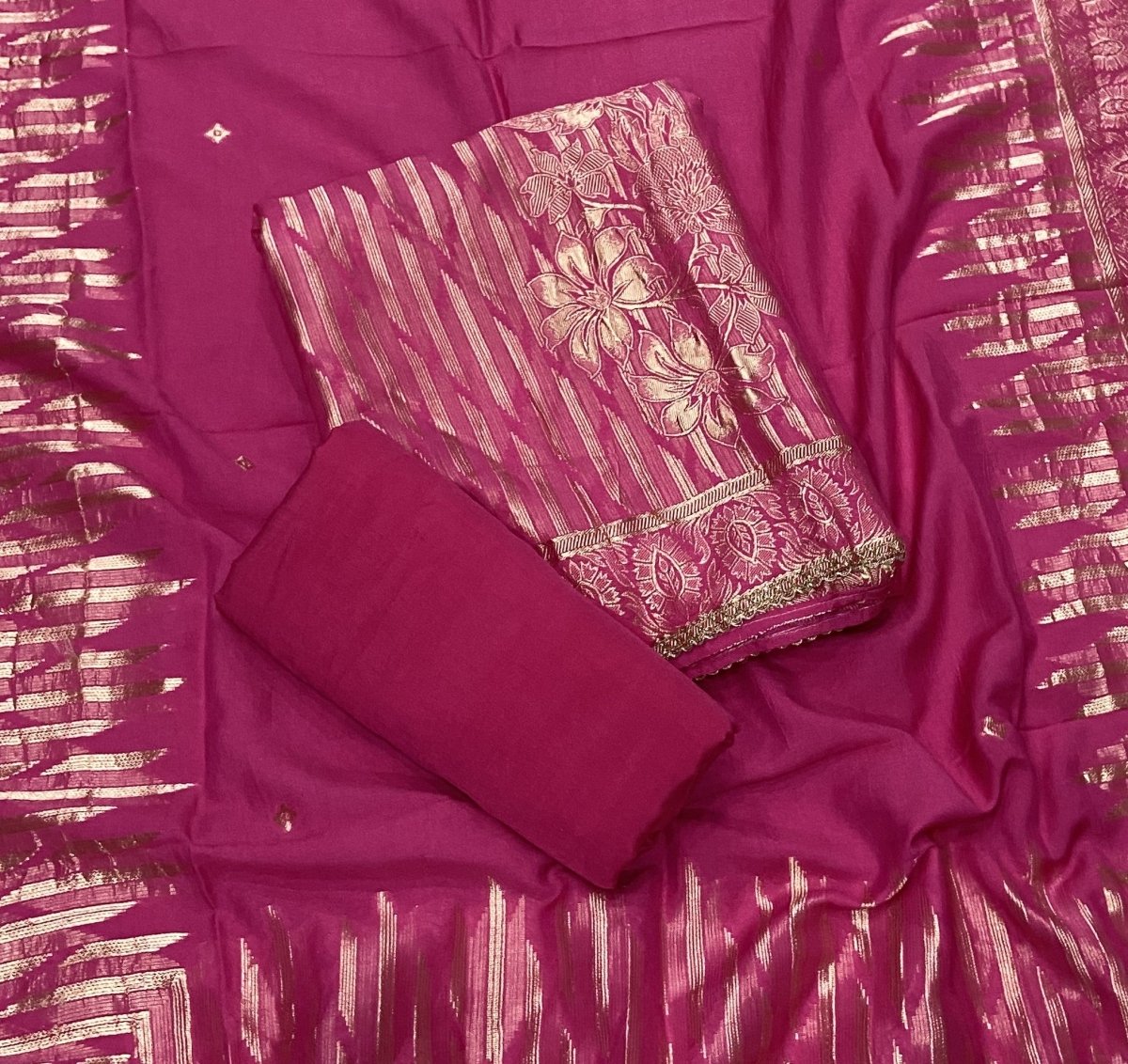 Classy Organza Banarsi Suit Set - Yanchi