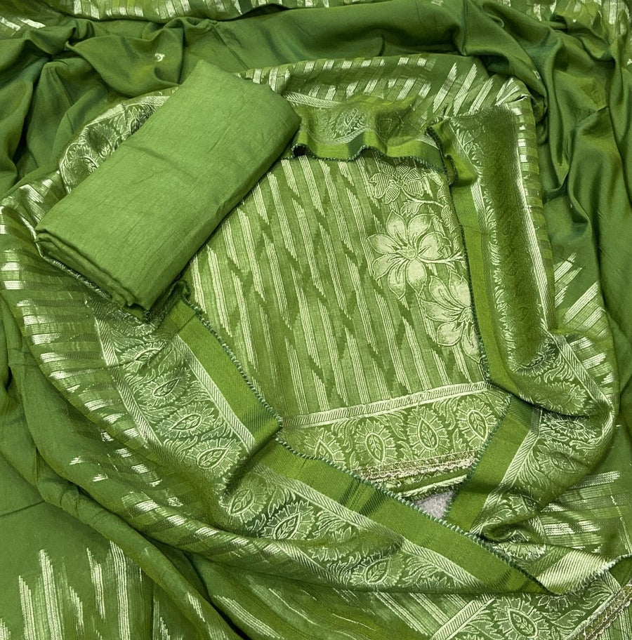 Classy Organza Banarsi Suit Set - Yanchi