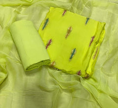 Classy Organza Banarsi Suit Set - Yanchi