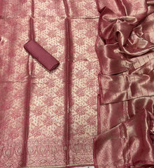 Classy Organza Banarsi Suit Set With Stone Work - Yanchi