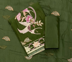 Classy Organza Silk Suit Set - Yanchi