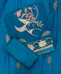 Classy Organza Silk Suit Set - Yanchi