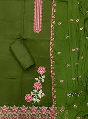 Classy Organza Silk Suit Set - Yanchi