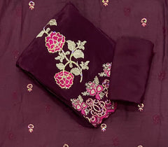 Classy Organza Silk Suit Set - Yanchi