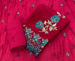 Classy Organza Silk Suit Set - Yanchi