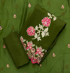 Classy Organza Silk Suit Set - Yanchi