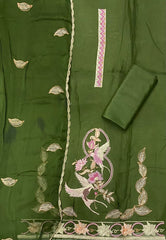 Classy Organza Silk Suit Set - Yanchi