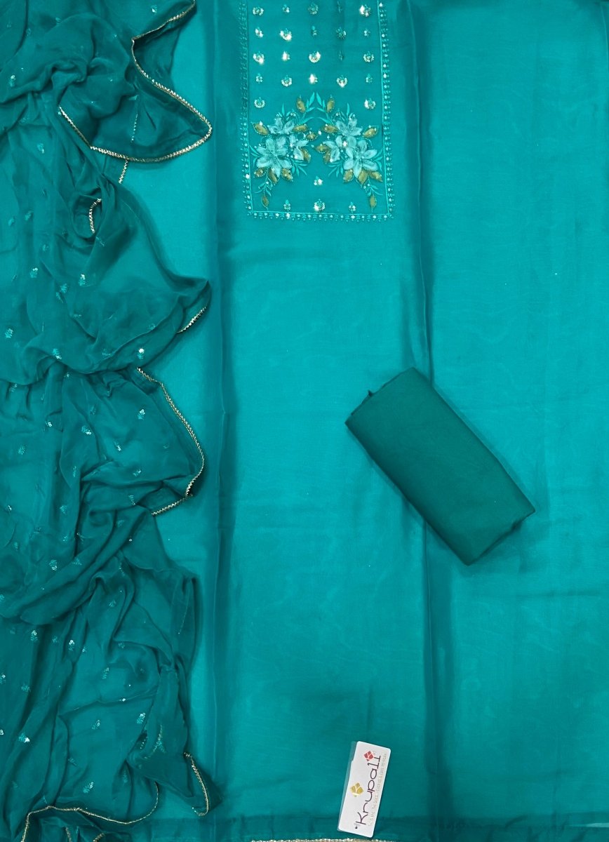 Classy Organza Suit Set - Yanchi