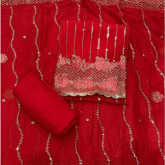 Classy Organza suit set with Sequence Work - Yanchi