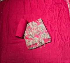 Classy Pure Organza with Heavy Thread Work - Yanchi