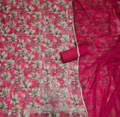 Classy Pure Organza with Heavy Thread Work - Yanchi