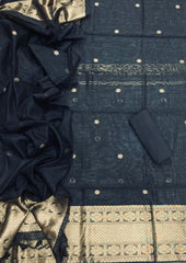 Classy Weaves Muga Cotton Silk Suit Set - Yanchi