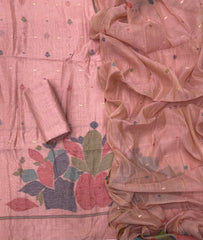 Classy Weaves Muga Cotton Silk Suit Set - Yanchi