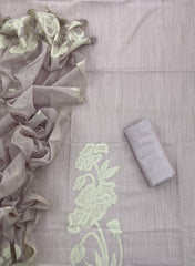 Classy Weaves Muga Cotton Silk Suit Set - Yanchi