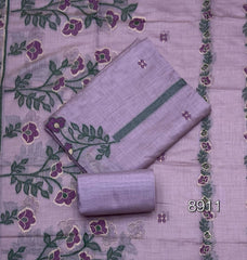 Classy Weaves Muga Cotton Silk Suit Set - Yanchi