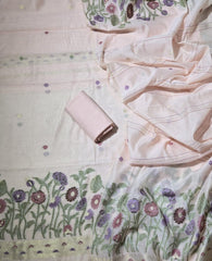 Classy Weaves Muga Cotton Silk Suit Set (2040) - Yanchi