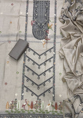 Classy Weaves Muga Cotton Silk Suit Set (2064) - Yanchi
