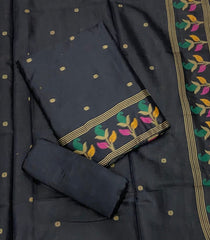 Classy Weaves Muga Cotton Silk Suit Set (2082) - Yanchi